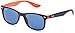 Ray-Ban RJ9052S New Wayfarer Square Sunglasses, Blue On Orange/Blue, 48 mm