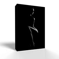 Canvas Wall Art Wine Glass Canvas Prints Home Artwork Decoration for Living Room,Bedroom - 12x18 inches