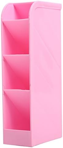 Cuku Cool Desktop Organizer Storage Display Box Container Jewelry Stationery Kitchen Container Pink