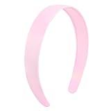 uxcell Pink Plastic Hair Hoop Band Headband Ornament for Lady