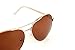 LotFancy Polarized Aviator Sunglasses for Women with Case, UV400 Protection, 61MM, Lightweight Eyewear for Driving Fishing Sports, Brown Lens, Gold Metal Frame
