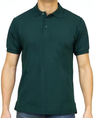Amazon.com: PGA TOUR Men's Standard Pique Golf Short Sleeve Polo