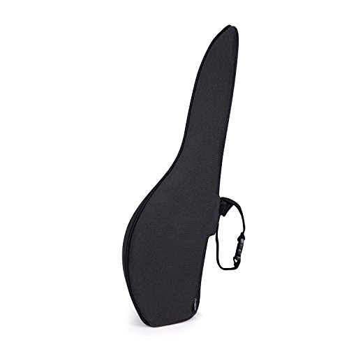 Dreamer Car Full Back Cushion Lumbar Support Pillow with Adjustable Strap for Office Chair/Computer-Ergonomic Comfortable Memory Foam Cushion Supports Body Curve and Relieves Sciatica Pain,Black - Thumbnail 4
