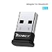 TECHKEY Bluetooth Adapter for PC USB Bluetooth Dongle 4.0 EDR Receiver Wireless Transfer for Stereo Headphones Laptop Windows 10, 8.1, 8, 7, Raspberry Pi