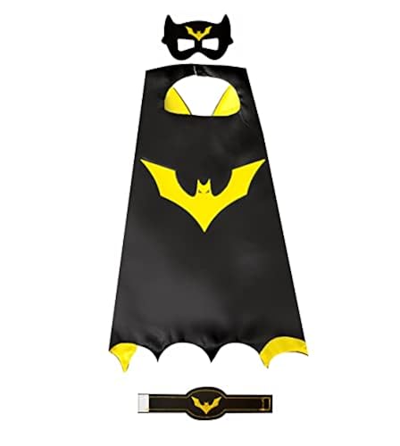 Maribus FL Superhero Capes and Masks for Kids Satin Capes and Fe 並行輸入品 : Maribus-FL Superhero Capes \u0026 Masks Bulk Set for Kids 2