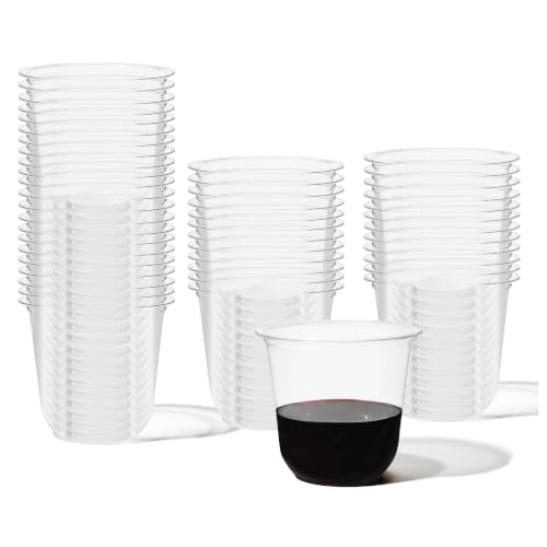 TOSSWARE NATURAL Arc - Plant Based Cups 12 oz - Plastic Alternative Cups for Parties, Bachelorettes, Weddings - Recyclable Clear Cold Cups - Set of 1000, 12oz