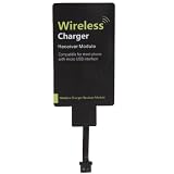 DigiYes Widespread Ultra Slim Micro USB Wireless Charging Receiver Module compatible with most phone with micro USB interface(Narrow side upwards, wide side downwards)