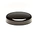 Infinity Jars 500 ml (17 fl oz) Tall Large Black Ultraviolet Glass Wide Mouth Screw Top Jar