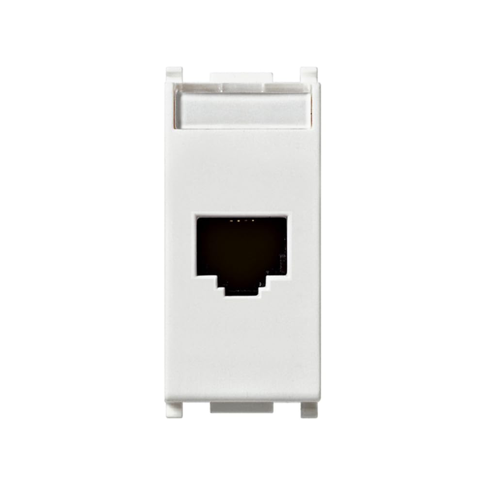VIMAR Plana Series – RJ45 Socket Ready NetSafe Cat5e utp-110 White