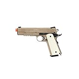 kwa 1911 mkii ptp full metal gas blowback airsoft pistol - dark earth(Airsoft Gun)