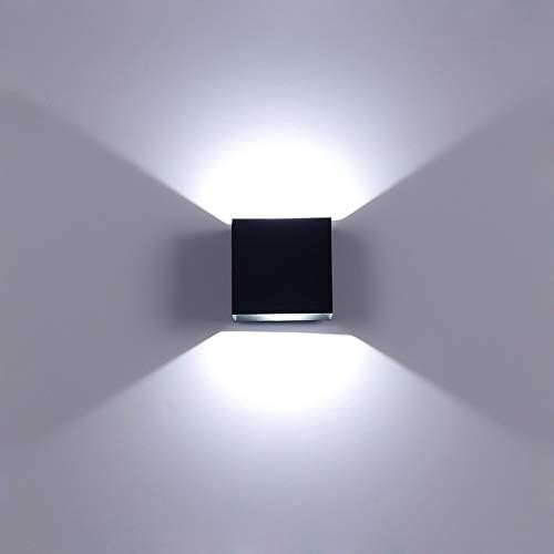 Sunbaca LED Wall Lamp Modern Hallway Wall Lights 6W 6500K Up Down Wall