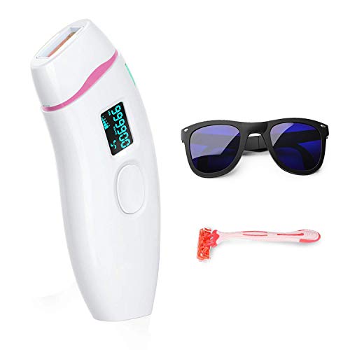 Hair Removal for Women, IPL Permanent Hair Remover 990,000 Flashes UPGRADED System Device for Female Male Face Leg Body Home Use Device (White)