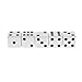 Adorox 100 Pack Opaque Square Dice Pips Dots Board Games Casino Poker Party Favors