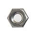 4-40 Machine Screw Hex Nuts, Stainless Steel 18-8, Bright Finish, Quantity 100 by Fastenere
