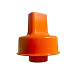 Spout Adapter Turns Water Bottles into Sippy Cups, Bottled Water for Toddlers and Babies On-The-Go by Refresh-A-Baby, Orange