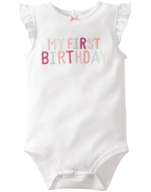 Baby Girls' Birthday Bodysuit (Baby)
