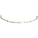 Diften 225-A1274-X01 - New Grille Trim Grill Center Bar Chrome Chevy Colorado 2012 GM1210107 12335791