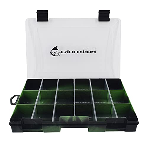 Evolution Outdoor 3600 Drift Series Fishing Tackle Tray – Green