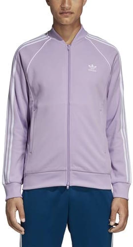adidas sst track jacket purple