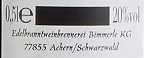 Edelbranntweinbrennerei Bimmerle Himbeer Likör Lörch 500 ml, 1er Pack (1 x 500 ml) – Bild 5