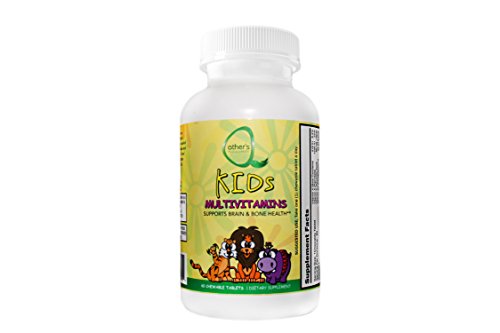 Ather's Nutra- Kids Multivitamins- Supports Brain and Bone Health-60 Chewable Tablets