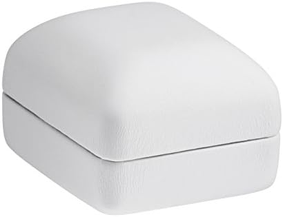 Allure Provident Ring Box, White