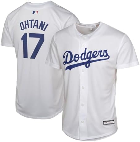 Nike Dodgers ユニフォーム Ohtani 17 Amazon.com: Nike Shohei Ohtani #17 Los Angeles Dodgers - Camiseta