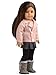 sweet dolly Doll Clothes Woolen Jacket Skirt Leggings Boots Outfits for 18 inch Dolls American Girl Doll