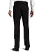 Haggar mens Cool 18 Hidden Expandable Waist Pleat Front Pant- Regular and Big & Tall Sizes dress pants, Black, 40W x 30L US