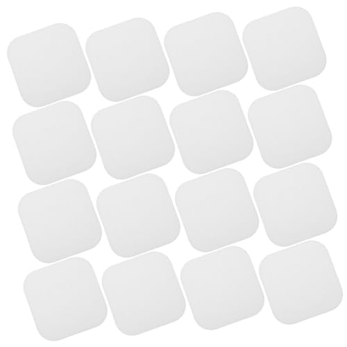 GLEAVI 24Pcs Anti-Slip Bathtub Stickers Square 4x4 Inch Non-Slip Decals Waterproof PEVA Bathroom Safety Stickers for Boys and Girls and Adults