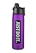 Nike Core Hydro Flow JDI Water Bottle (24oz, BRIGHT GRAPE/BLACK/WHITE)