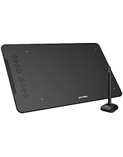 Drawing Tablet - 10x6.25 Inch XP-PEN Deco 01 V2 Drawing Pad, Graphic Tablet 8192 Levels Pressure Battery-Free Pen with Tilt Function and 8 Shortcut Keys, Compatible with PC, chromebook, Android, iOS