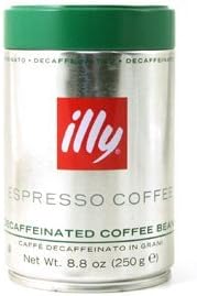 illy Whole Bean Coffee Decaffeinated
