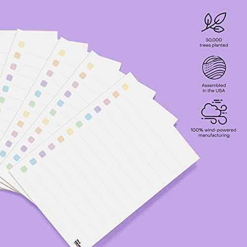 mc squares Reusable ToDo List Whiteboards 6Pack. Lined Sticky Notes