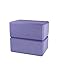 Nu-Source Yoga Block (2-Piece), Purple, 9 x 6 x 4-Inch