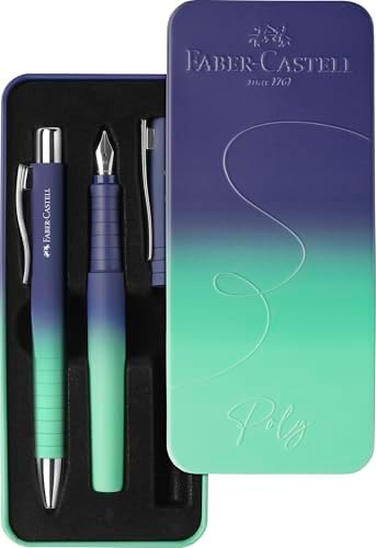 - Schreibset Poly Pen Buzzing Blue, 2-teilig