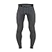 Sanabul Essential Compression Tights Men No Gi Jiu Jitsu Spats - Steel Grey, X-Large