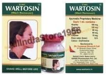 Herbal Wartosin Elevated Wart Removal Face Neck Cheeks Axilia 3ml by Natural Herbal Ayurvedic