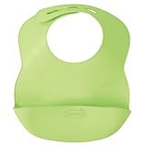 Summer Infant Bibbity Rinse and Roll Portable Bib, Green