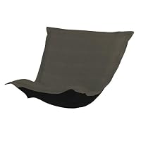 Howard Elliott C300-201 Puff Chair Cover, Sterling Charcoal