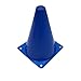 Ateman Agility Cones Sports Cones Soccer Training Traffic Cones Multi-Purpose Plastic Indoor/Outdoor Flexible Field Cone Markers for Kids Baseball Football Training, Set of 20