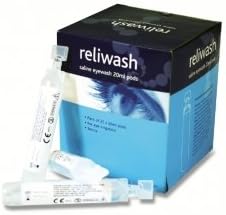 ReliwashSaline Eyewash 20ml Pods (Box of 25) (RL901)