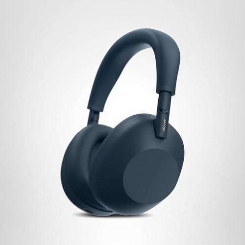 Sony WH-1000XM6 Los mejores auriculares inalámbricos con cancelación de ruido, procesador HD NC QN3, 12 micrófonos, optimizador NC adaptativo, dominado por ingenieros, calidad de estudio, batería de 30 horas, azul medianoche