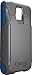 OTTERBOX Commuter Series Wallet Case for Samsung Galaxy S5 - Retail Packaging - Blueprint (Slate Grey/DEEP Water Blue)