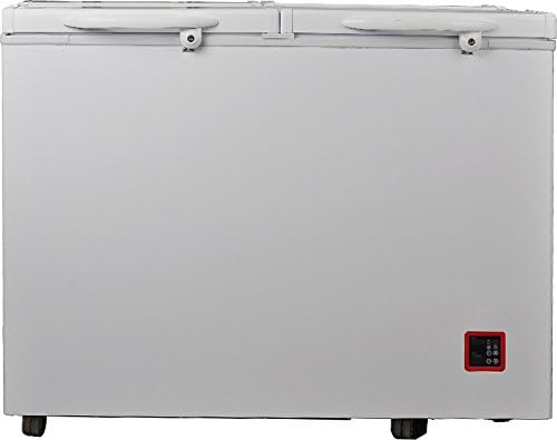 Smad Solar Powered Energy DC Freezer Low Voltage with AC Adaptor,10.7 Cu ft,White