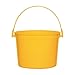 Yellow Sunshine Plastic Bucket - 6.25