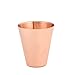 Set of 2 Moscow Mule Copper Mugs 16 OZ - Two Copper Shot Glass Included - 100% Solid Pure Copper Hammered Barrel Cup Mug with No Inner Lining by Foodie Aid