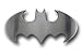 Batman Belt Buckle (Batman Die Cut Antiqued Finished)