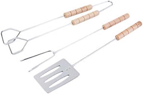 BBQ Tool Set - Gift Box - Best Value Grill Accessories Professional-Grade Heavy Duty Extra Strong Stainless-Steel, Non-Slip Handles - Perfect for Smokers, Charcoal, Gas, Electric and Infrared Outdoor
