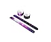 Novelty Treasures Set of 12 Silicone Galaxy SPACE Slap Bracelets BEAUTIFUL Birthday Party Favor Goody Bag Toy